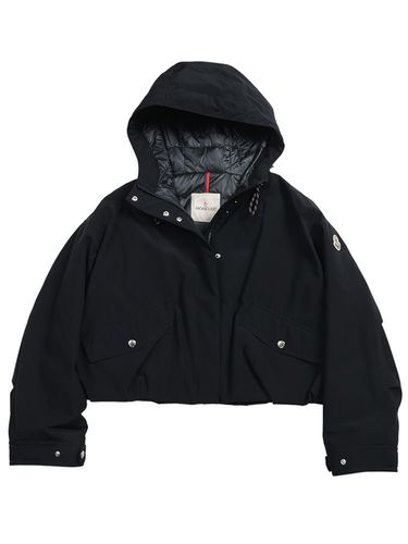 MONCLER (モンクレール) ポケットステッチ ノーカラー フルジップ
