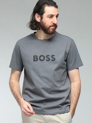 HUGO BOSS (ヒューゴボス) メンズ ポロシャツ 半袖 パイルポロ