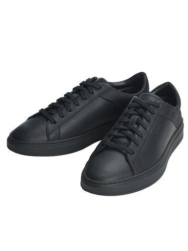 HUGO BOSS (ヒューゴボス) メンズ スニーカー エンボスロゴ ローカット