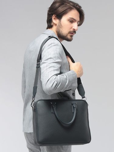 HUGO BOSS (ヒューゴボス) メンズ ブリーフバッグ シボレザー 3way