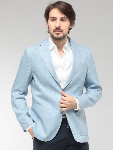 LARDINI (ラルディーニ) メンズ ジャケット ホップサック シングル