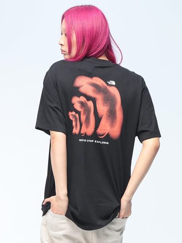 THE NORTH FACE (ザ ノースフェイス) BOXロゴ クルーネック 長袖 T