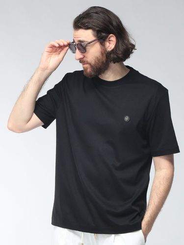 STONE ISLAND (ストーンアイランド) 袖ジップポケット クルーネック