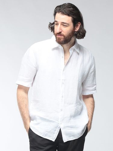 LARDINI (ラルディーニ) 綿100% 無地 長袖 ドレスシャツ LDDANTEC1900 LARDINI (ラルディーニ) 綿100% 無地 長袖 ドレスシャツ LDDANTEC1900
