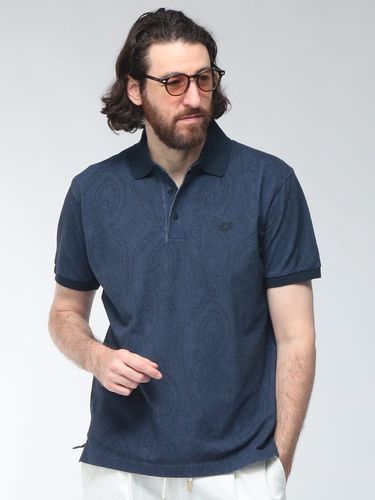 ETRO (エトロ) メンズ Tシャツ 半袖 ペイズリー柄 ワンポイント