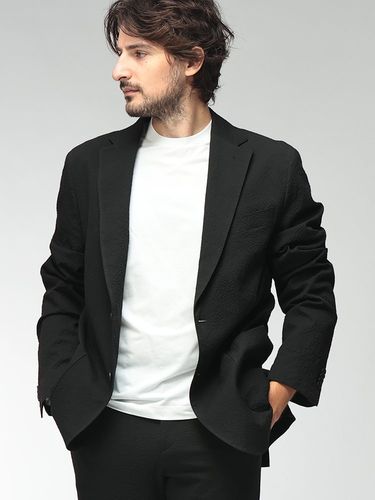 HUGO BOSS (ヒューゴボス) メンズ 中綿ジャケット ウール混 パデット