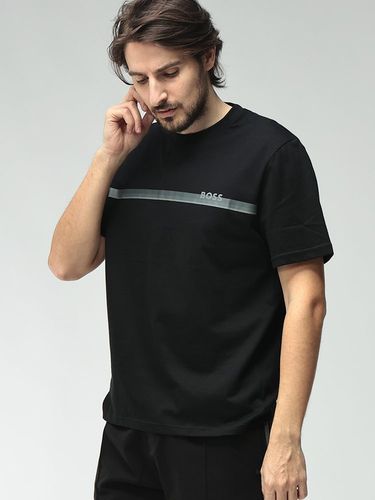 ★BOSS HUGO BOSS/ボスヒューゴボス★半袖シルクカットソー42.XL HUGO BOSS (ヒューゴボス) メンズ Tシャツ 半袖 シルケットコットン