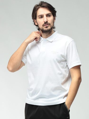 HUGO BOSS (ヒューゴボス) メンズ ポロシャツ 半袖 ストレッチコットン