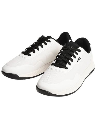 DIESEL (ディーゼル) レザー ロゴ ローカットスニーカー S-Ukiyo V2