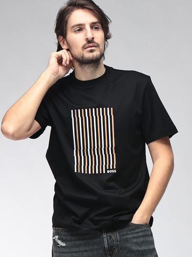 Y-3 (ワイスリー) スリーストライプ クルーネック 半袖 Tシャツ