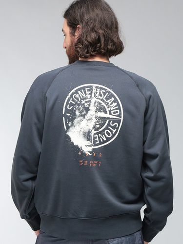 STONE ISLAND (ストーンアイランド) メンズ パーカー 長袖 裏毛 袖