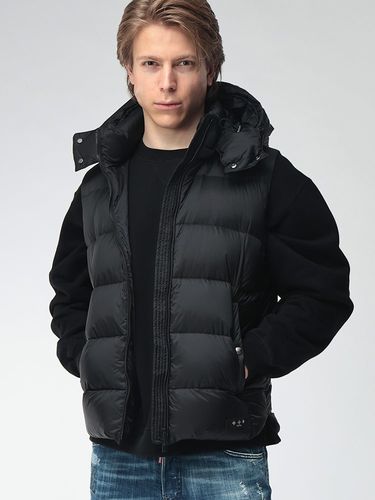 EMPORIO ARMANI (エンポリオアルマーニ) フード付き ジャガードロゴ
