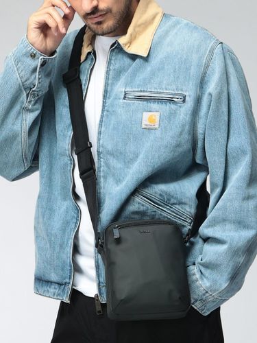 HUGO BOSS (ヒューゴボス) メンズ ショルダーバッグ ロゴ ジップ