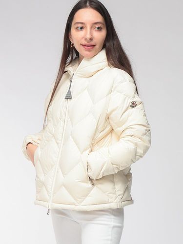 2023年✨️モンクレール キルティング ダウンジャケット オフホワイト S MONCLER (モンクレール) レディース ダウンジャケット ナイロンラケ