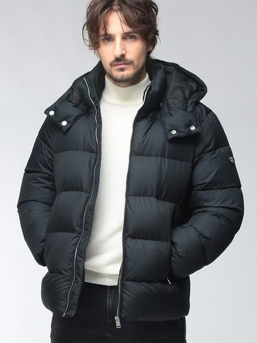 DIESEL (ディーゼル) デニム レザーコンビネーション ジップ ブルゾン