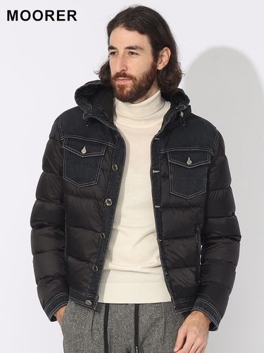 モンクレール　ダウン MONCLER (モンクレール) ナイロンラケ ジオメトリックキルト