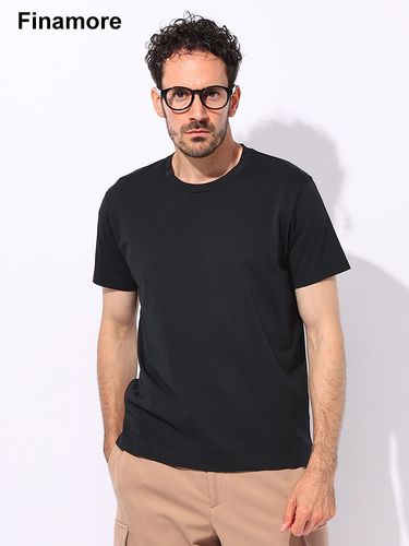 GRANSASSO (グランサッソ) シルク 半袖 スキッパー ポロシャツ IT48