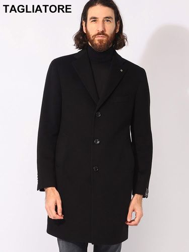 LARDINI (ラルディーニ) ウール ステンカラー コート LD23223C63605