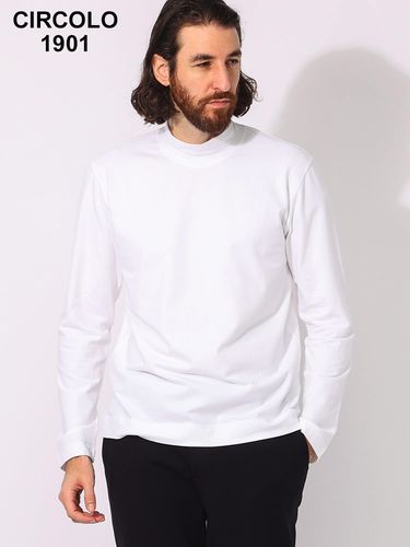 C.P COMPANY (シーピーカンパニー) ロゴプリント クルーネック 長袖 T