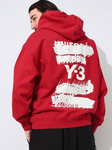 Y-3 (ワイスリー) メンズ パーカー 長袖 ロゴ スリーストライプ