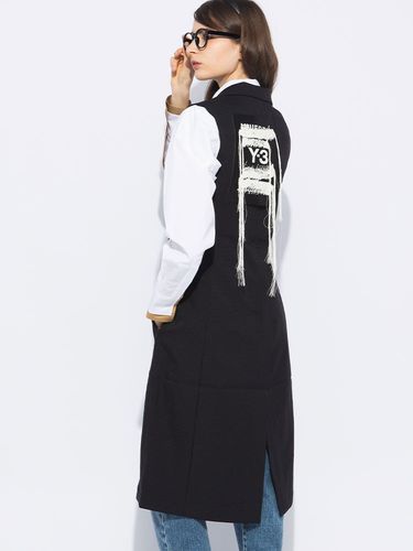 Y-3 ロング丈ベスト　総柄 Y-3 ロング丈ベスト 総柄