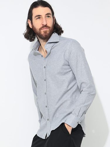 HUGO BOSS (ヒューゴボス) スリムフィット ストライプ柄 ボタンダウン