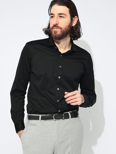 HUGO BOSS (ヒューゴボス) スリムフィット ストライプ柄 ボタンダウン