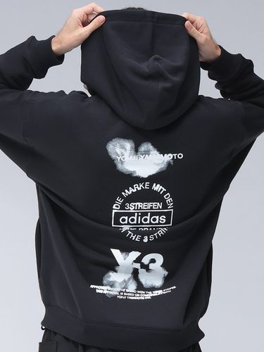 Y-3 (ワイスリー) 裏起毛 バックロゴ クルーネック トレーナー LOGO