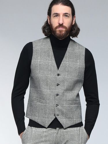 CIRCOLO 1901 (チルコロ1901) チェック シングル ニットジャケット