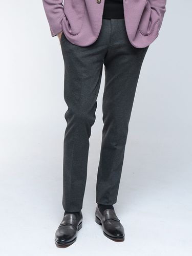 PT TORINO (ピーティートリノ) ストレッチ ナイロン 裾ファスナー