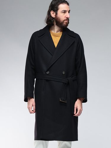 HUGO BOSS  ヒューゴボス　コート  アウター　秋冬　黒 サイズ52 HUGO BOSS (ヒューゴボス) カシミヤ混 シングル チェスター