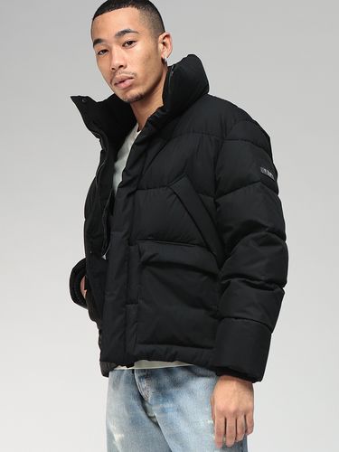 TATRAS (タトラス) ニット切り替え フルジップ ダウンジャケット