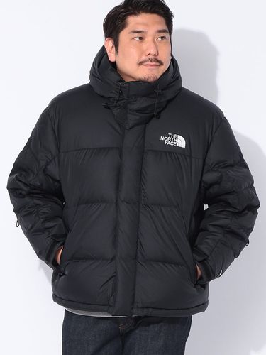 ブラックダウンジャケット 90°ロゴ付き ダウンジャケット ナイロン ロゴ刺繍 ハイネック 700フィルパワー M