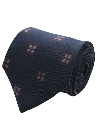 GUCCI (グッチ) メンズ ネクタイ シルク100％ GGロゴ タイ