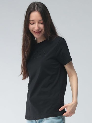 EMPORIO ARMANI(エンポリオアルマーニ) レディース トップス EMPORIO ARMANI tシャツ 「エンポリオ アルマーニ」Tシャツ ロゴ