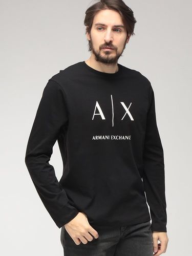 アルマーニエクスチェンジ 長袖 リブニット レディース SIZE S ARMANI EXCHANGE アルマーニエクスチェンジ リップ柄ニットセットアップ レディース
