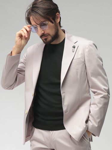 LARDINI (ラルディーニ) メンズ テーラードジャケット リネン 麻100