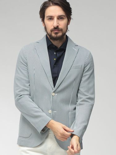 LARDINI (ラルディーニ) メンズ ジャケット ホップサック シングル