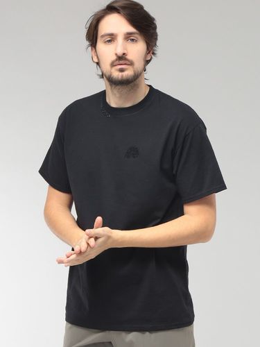 DIESEL (ディーゼル) ロゴ ステッチ クルーネック 半袖 コットン T