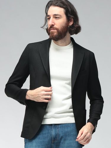 TAGLIATORE (タリアトーレ) ウール混 ダブル ニットジャケット