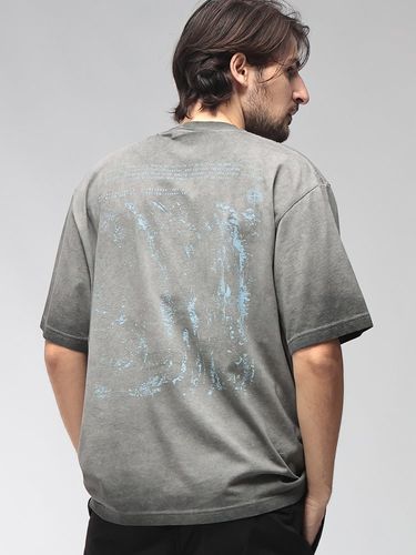 AMIRI (アミリ) メンズ Tシャツ 半袖 ロゴ バックビッグロゴ クルー