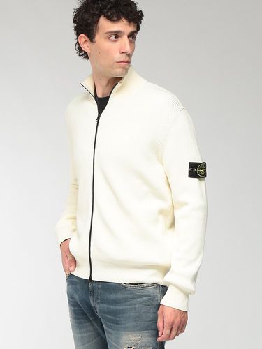 STONE ISLAND (ストーンアイランド) ハーフボタン ニット セーター