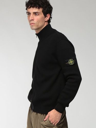 STONE ISLAND (ストーンアイランド) メンズ ニット 長袖 リブコットン