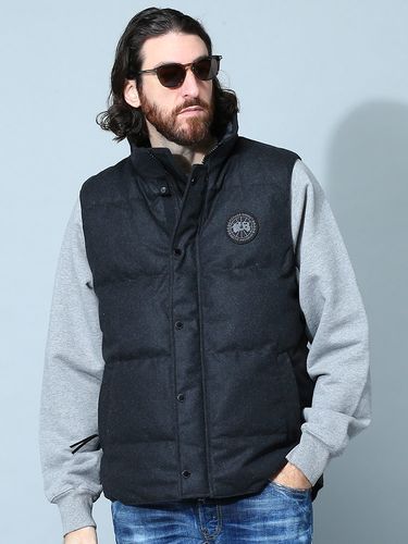 CANADA GOOSE (カナダグース) スタンド ダブルジップ ダウンベスト