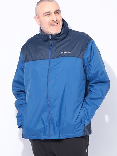 【美品✨】ブリーフィング　ダウンジャケット　切替　ロゴ　近年モデル　M ブルー 中綿 ジャケット 切り替え フルジップ MIXED MEDIA PUFFER JKT