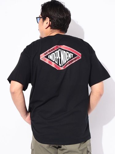 半袖 Tシャツ ワッフルボーダー 切替 デザインポケット トップス