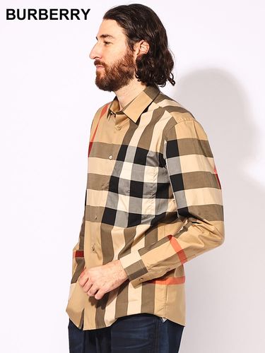 ⚠︎値下げ⚠︎【未使用品】Burberry バーバリー　チェックシャツ Sサイズ Burberry バーバリー チェックシャツ Sサイズ - メルカリ