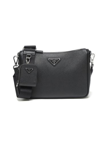 PRADA (プラダ) Re-Nylon ミニポーチ付き ショルダーバッグ