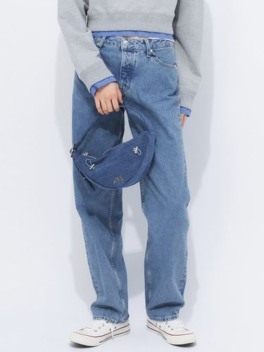 DIESEL (ディーゼル) ダメージ ジップフライ ジーンズ ボーイフレンド