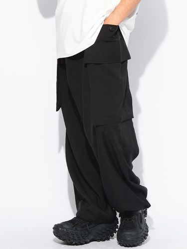 Y-3 (ワイスリー) ウールブレンド ポケットデザイン ルーズ